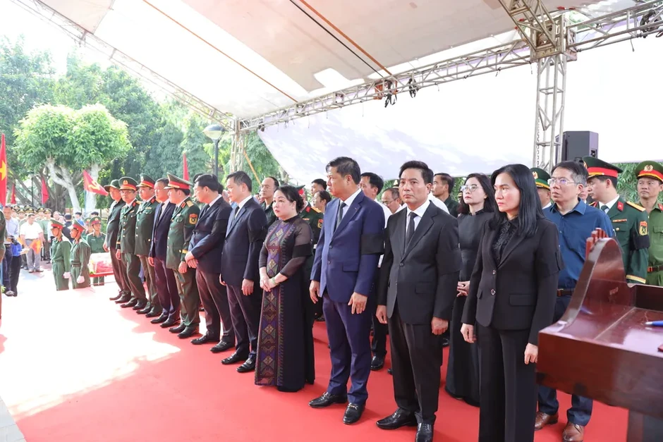 Đắk Lắk tổ chức lễ truy điệu, an táng 27 hài cốt liệt sĩ Đắk Lắk tổ chức lễ truy điệu, an táng 27 hài cốt liệt sĩ