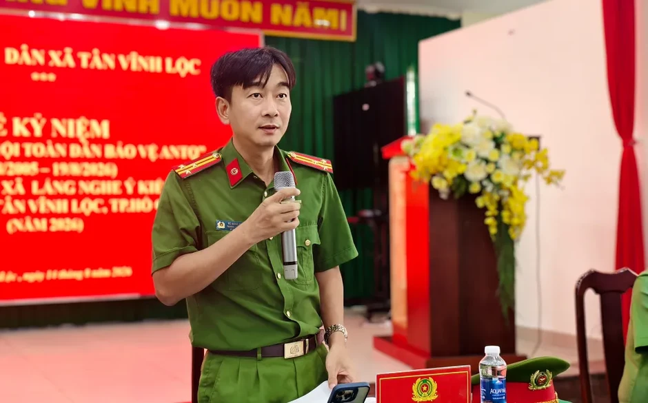 Dân hỏi, Công an xã Tân Vĩnh Lộc trả lời Dân hỏi, Công an xã Tân Vĩnh Lộc trả lời