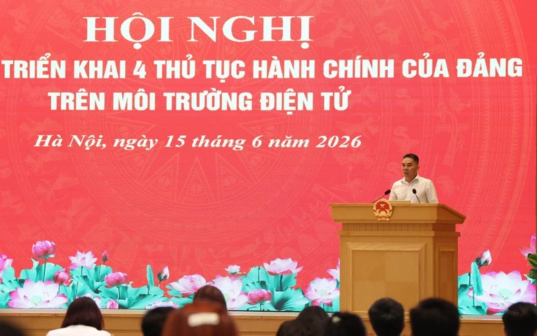 Đảng bộ Chính phủ triển khai 4 thủ tục hành chính của Đảng trên môi trường điện tử Đảng bộ Chính phủ triển khai 4 thủ tục hành chính của Đảng trên môi trường điện tử