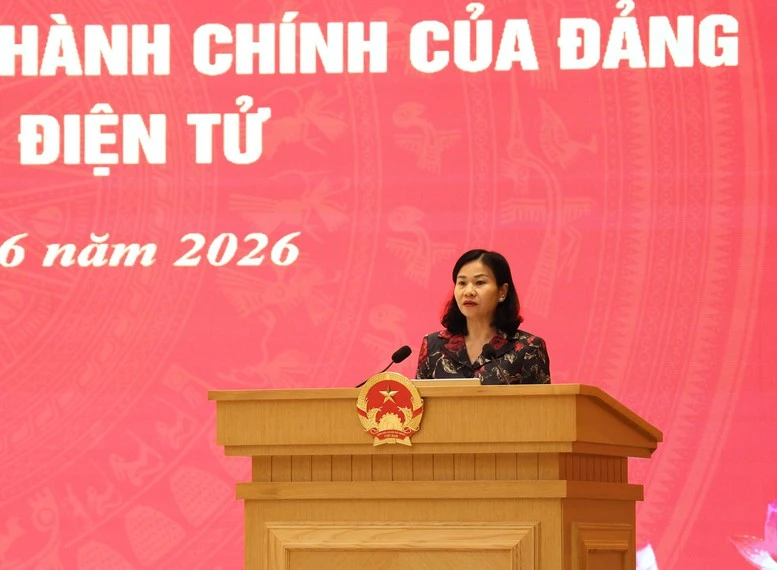 Đảng bộ Chính phủ triển khai 4 thủ tục hành chính của Đảng trên môi trường điện tử Đảng bộ Chính phủ triển khai 4 thủ tục hành chính của Đảng trên môi trường điện tử