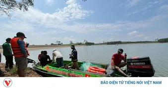 Đang nhậu nhảy xuống đập Gò Lang tắm thì mất tích