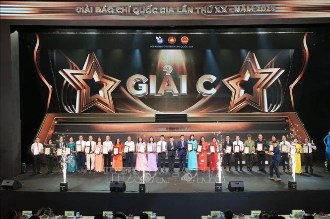 Danh sách tác phẩm nhận thưởng Giải Báo chí Quốc gia lần thứ XX - năm 2025 Danh sách tác phẩm nhận thưởng Giải Báo chí Quốc gia lần thứ XX - năm 2025