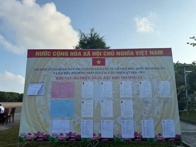 Đảo Trường Sa hoàn tất công tác chuẩn bị bầu cử, sẵn sàng cho ngày hội lớn