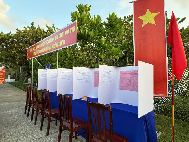 Đảo Trường Sa hoàn tất công tác chuẩn bị bầu cử, sẵn sàng cho ngày hội lớn