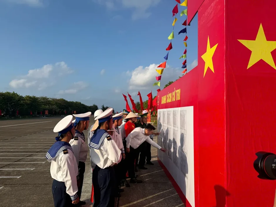 Đảo Trường Sa sẵn sàng cho ngày bầu cử