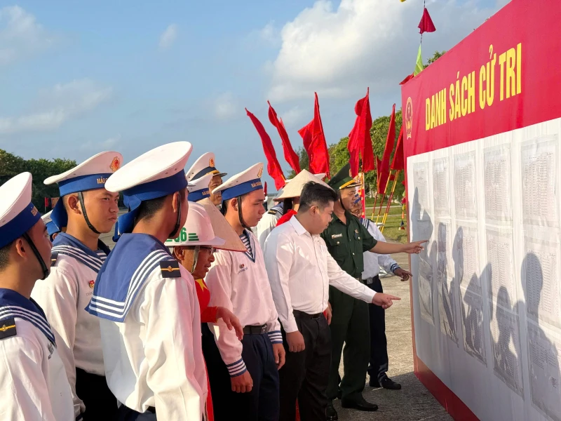 Đảo Trường Sa sẵn sàng cùng cả nước trong “Ngày hội non sông”