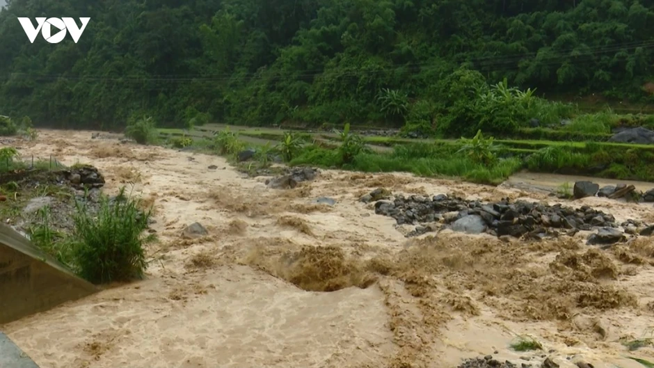 Đập Sabo Nặm Păm - thêm "lá chắn" trước lũ quét ở vùng cao Sơn La Đập Sabo Nặm Păm - thêm "lá chắn" trước lũ quét ở vùng cao Sơn La