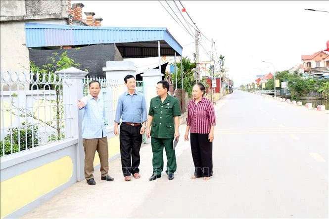 Dấu chân người lính trên hành trình dựng xây nông thôn mới Dấu chân người lính trên hành trình dựng xây nông thôn mới
