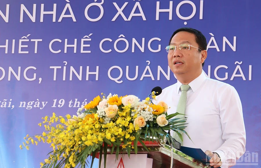 Đầu tư hơn 1.093 tỷ đồng xây dựng nhà ở xã hội tại Quảng Ngãi Đầu tư hơn 1.093 tỷ đồng xây dựng nhà ở xã hội tại Quảng Ngãi