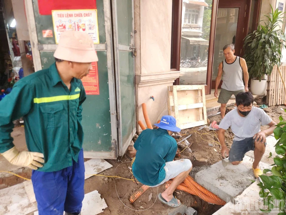 Đẩy nhanh cải tạo hạ tầng Khu đô thị Đền Lừ, bảo đảm an toàn dân sinh Đẩy nhanh cải tạo hạ tầng Khu đô thị Đền Lừ, bảo đảm an toàn dân sinh