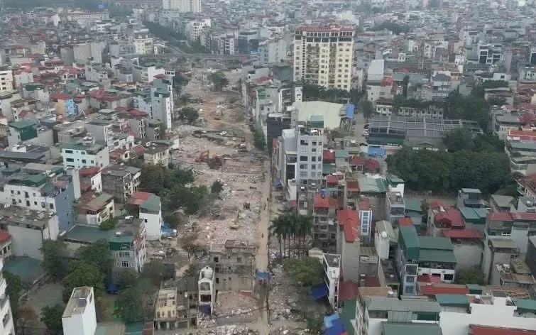 Đẩy nhanh giải phóng mặt bằng đường Vành đai 2,5 qua phường Cầu Giấy