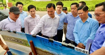 Đẩy nhanh tiến độ dự án đường Võ Văn Kiệt nối dài