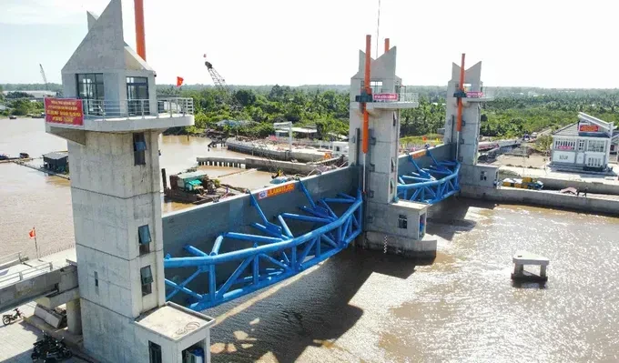 ĐBSCL: Độ mặn xâm nhập sâu vào các sông lớn từ giữa tháng 3