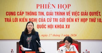 Đề nghị làm rõ tiến độ xây dựng, hoàn thiện cơ sở dữ liệu đất đai, chương trình giáo dục phổ thông
