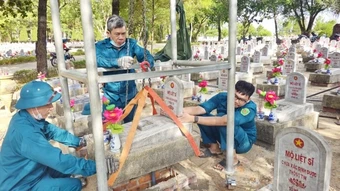 Đền ơn đáp nghĩa nơi đất lửa