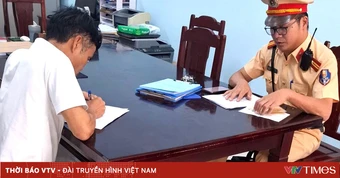 Đi ngược chiều trên Quốc lộ 1A, tài xế bị xử lý nghiêm