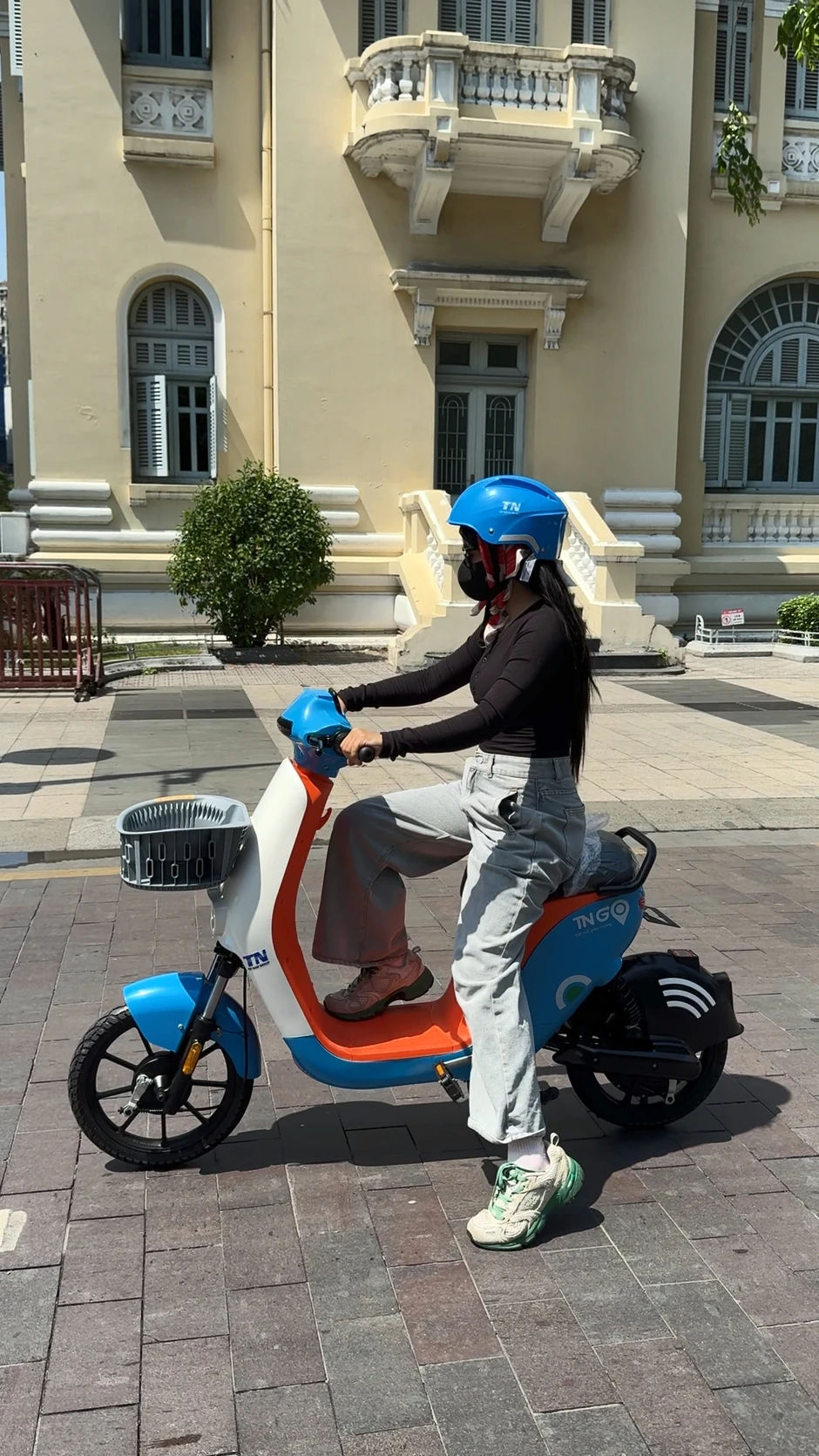 Đi thử xe đạp điện công cộng ở TP.HCM: Mở xe trong vài giây nhưng có những pha “đứng hình” Đi thử xe đạp điện công cộng ở TP.HCM: Mở xe trong vài giây nhưng có những pha “đứng hình”