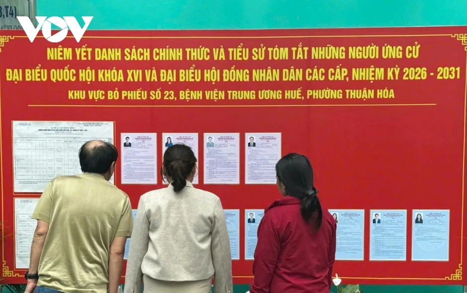 Điểm bỏ phiếu đặc biệt cho bệnh nhân và người nhà ở Huế
