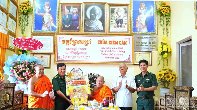 Điểm tựa của đồng bào Khmer tuyến ven biển Cà Mau Điểm tựa của đồng bào Khmer tuyến ven biển Cà Mau