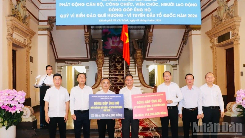 Điểm tựa hậu phương tiếp thêm động lực để tuyến đầu yên tâm bảo vệ chủ quyền biển, đảo