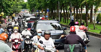 Điều chỉnh giao thông vòng xoay Điện Biên Phủ: Giao thông khá ổn định, theo dõi để xử lý phát sinh