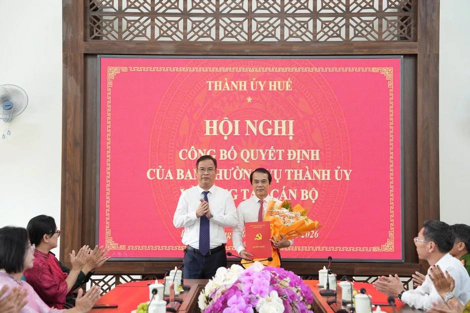 Điều động Phó Chủ tịch Thường trực UBND TP. Huế làm Bí thư Đảng ủy phường