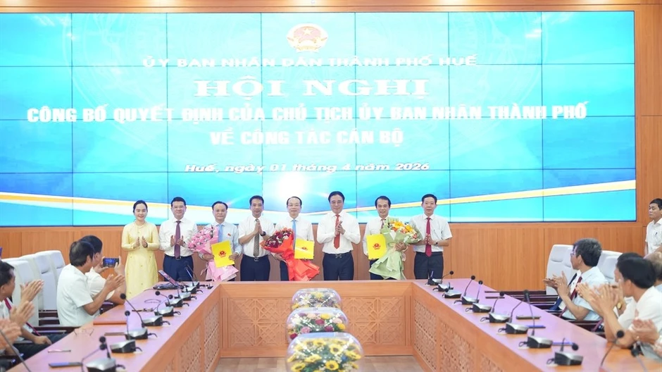 Điều động Phó Chủ tịch Thường trực UBND TP. Huế làm Bí thư Đảng ủy phường