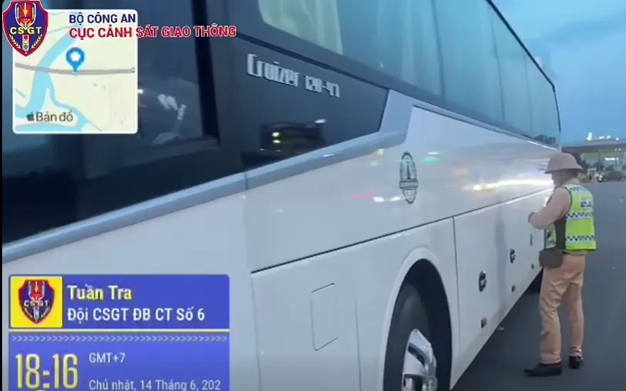 Điều khiển xe khách không có GPLX, chủ xe và tài xế bị phạt 113,5 triệu đồng Điều khiển xe khách không có GPLX, chủ xe và tài xế bị phạt 113,5 triệu đồng