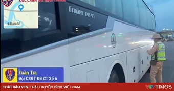 Điều khiển xe khách không có GPLX, chủ xe và tài xế bị phạt 113,5 triệu đồng