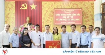 Đoàn công tác của Bộ Y tế khảo sát hoạt động của y tế cơ sở Đắk Lắk