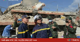 Đoàn cứu hộ Việt Nam chạy đua với thời gian tìm kiếm người mất tích sau động đất ở Venezuela