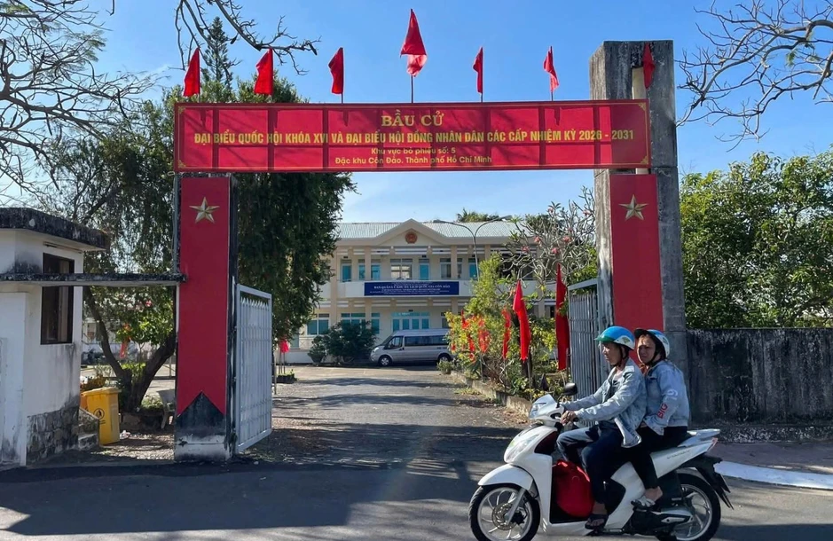 Đoàn viên thanh niên đặc khu Côn Đảo hướng về ngày hội lớn của đất nước