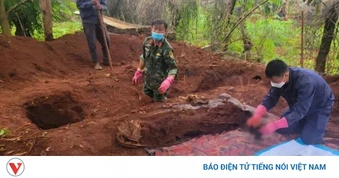 Đội K52, Gia Lai phát hiện và quy tập 6 hài cốt liệt sĩ tại Ia Boòng