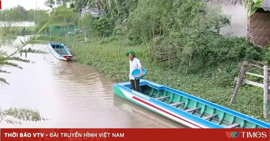 Đón cá trước mùa nước nổi Đón cá trước mùa nước nổi