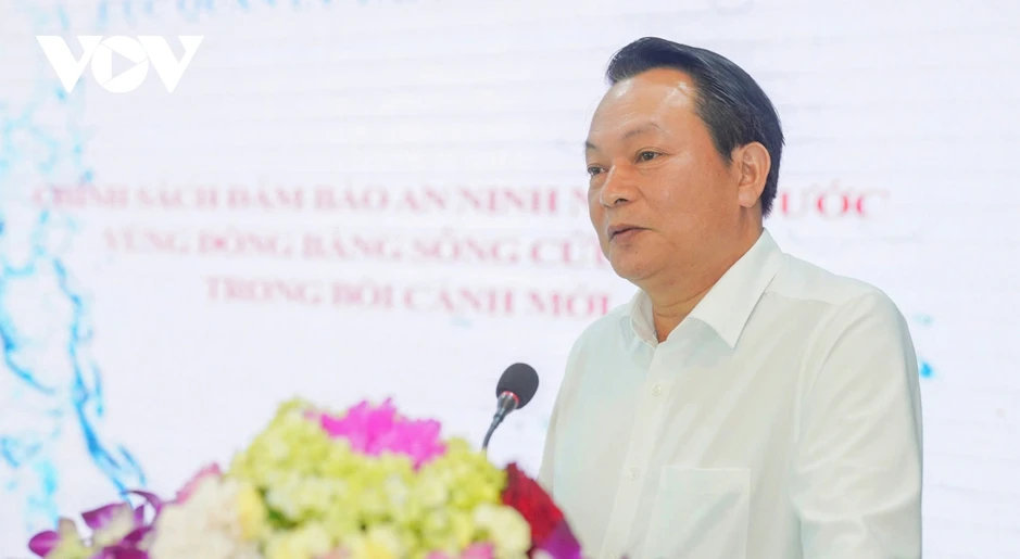 Đồng bằng sông Cửu Long trước áp lực bảo đảm nguồn nước giữa hạn mặn Đồng bằng sông Cửu Long trước áp lực bảo đảm nguồn nước giữa hạn mặn