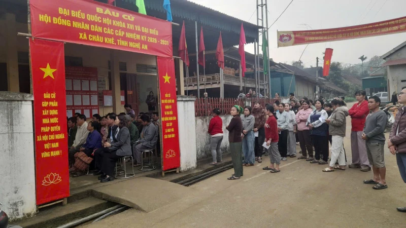 Đồng bào Đan Lai nô nức trong ngày bầu cử sớm Đồng bào Đan Lai nô nức trong ngày bầu cử sớm