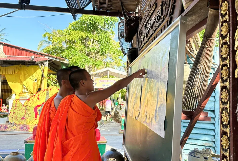 Đồng bào Khmer ở miền Tây sẵn sàng cho "Ngày hội non sông" Đồng bào Khmer ở miền Tây sẵn sàng cho "Ngày hội non sông"