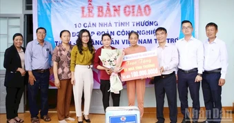Đồng hành cùng địa phương vùng dự án trong công tác an sinh xã hội