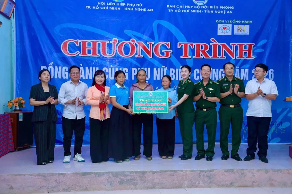 Đồng hành cùng phụ nữ biên cương tại tỉnh Nghệ An Đồng hành cùng phụ nữ biên cương tại tỉnh Nghệ An