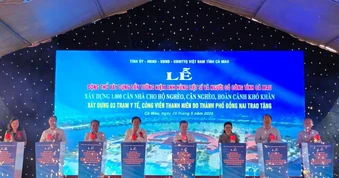 Đồng Nai hỗ trợ Cà Mau hơn 260 tỷ đồng xây trạm y tế, công viên thanh niên