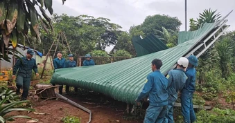 Đồng Nai: Nhanh chóng khắc phục hậu quả thiên tai ở nhiều xã khu vực biên giới