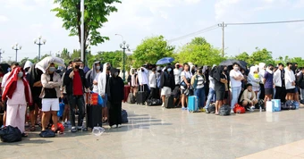 Đồng Nai tiếp nhận 344 công dân từ Campuchia về nước, có 4 người bị truy nã