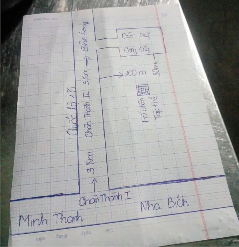 Đồng Nai tìm khu mộ 100 liệt sĩ dọc Quốc lộ 13 Đồng Nai tìm khu mộ 100 liệt sĩ dọc Quốc lộ 13