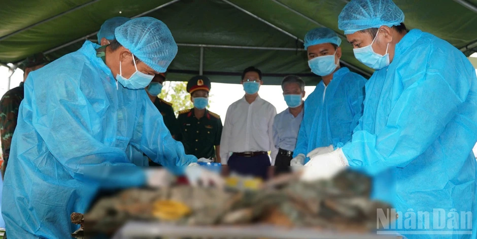 Đồng Tháp: Bảo quản, bàn giao an toàn mẫu hài cốt của 531 liệt sĩ chưa xác định được thông tin