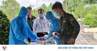 Đồng Tháp lấy mẫu hài cốt 451 liệt sĩ tại Nghĩa trang Liệt sĩ Chợ Gạo
