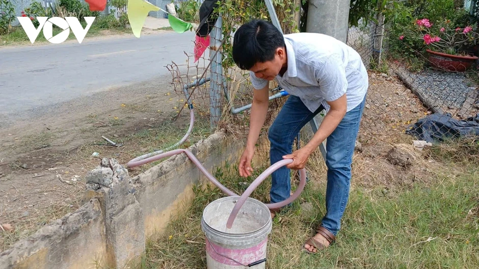 Đồng Tháp mở nhiều vòi cấp nước miễn phí ở vùng khó khăn