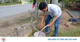 Đồng Tháp mở nhiều vòi cấp nước miễn phí ở vùng khó khăn
