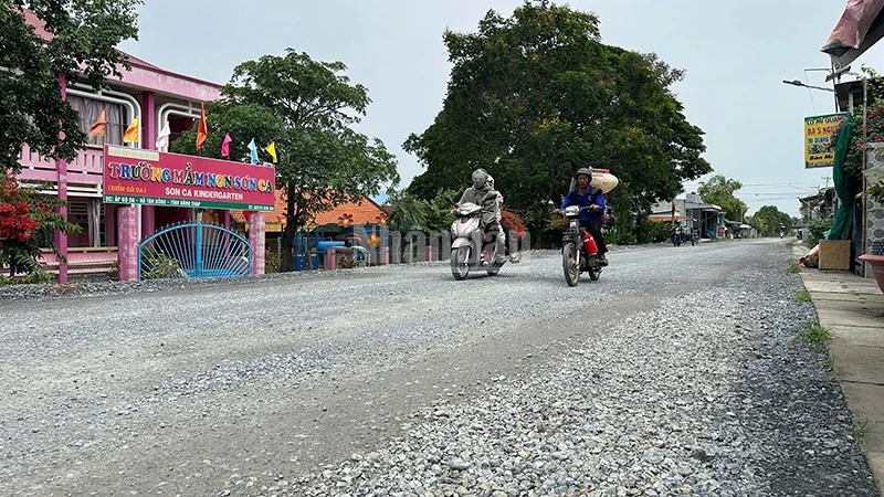 Đồng Tháp: Sửa chữa Quốc lộ 30 đoạn đi Cửa khẩu quốc tế Dinh Bà ngay trong mùa mưa