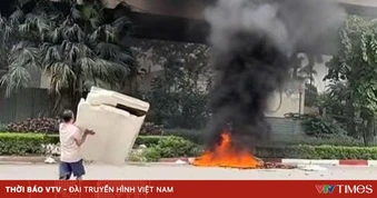 Đốt xốp gây khói mù mịt dưới cầu Thăng Long, người đàn ông bị phạt 3 triệu đồng