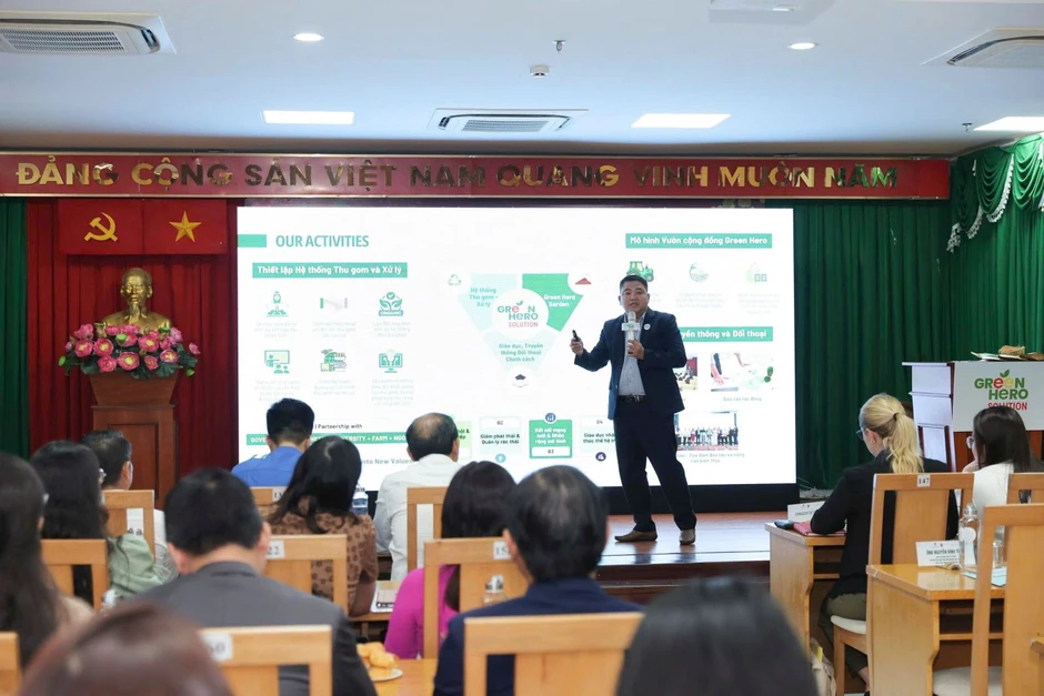 Dự án Green Hero Solution biến rác thải thực phẩm thành nguồn lực cho nông nghiệp Dự án Green Hero Solution biến rác thải thực phẩm thành nguồn lực cho nông nghiệp